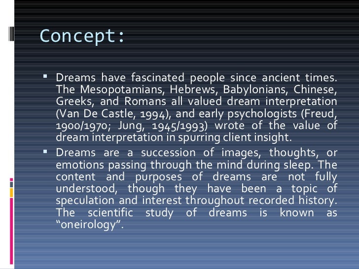 informative speech on dreams powerpoint research paper on dreams outline